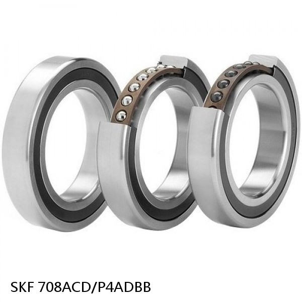 708ACD/P4ADBB SKF Super Precision,Super Precision Bearings,Super Precision Angular Contact,7000 Series,25 Degree Contact Angle