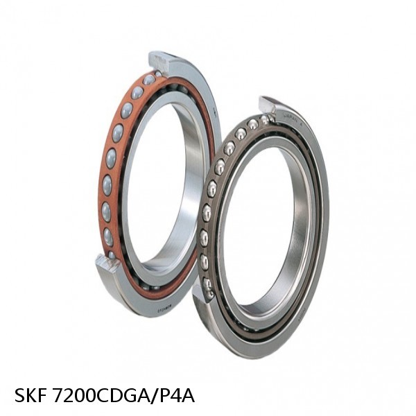 7200CDGA/P4A SKF Super Precision,Super Precision Bearings,Super Precision Angular Contact,7200 Series,15 Degree Contact Angle