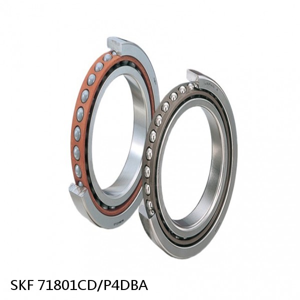 71801CD/P4DBA SKF Super Precision,Super Precision Bearings,Super Precision Angular Contact,71800 Series,15 Degree Contact Angle