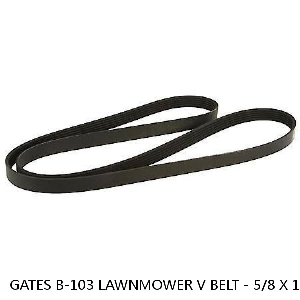 GATES B-103 LAWNMOWER V BELT - 5/8 X 106".  - NOS.