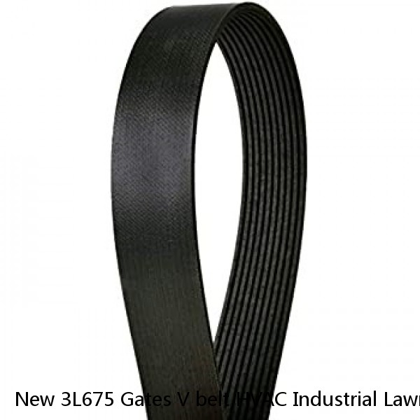 New 3L675 Gates V belt HVAC Industrial Lawn Mower 3/8" x 67.5" OD    3L 675